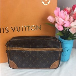 Louis Vuitton Monogram Canvas Brown Cosmetic Pouch